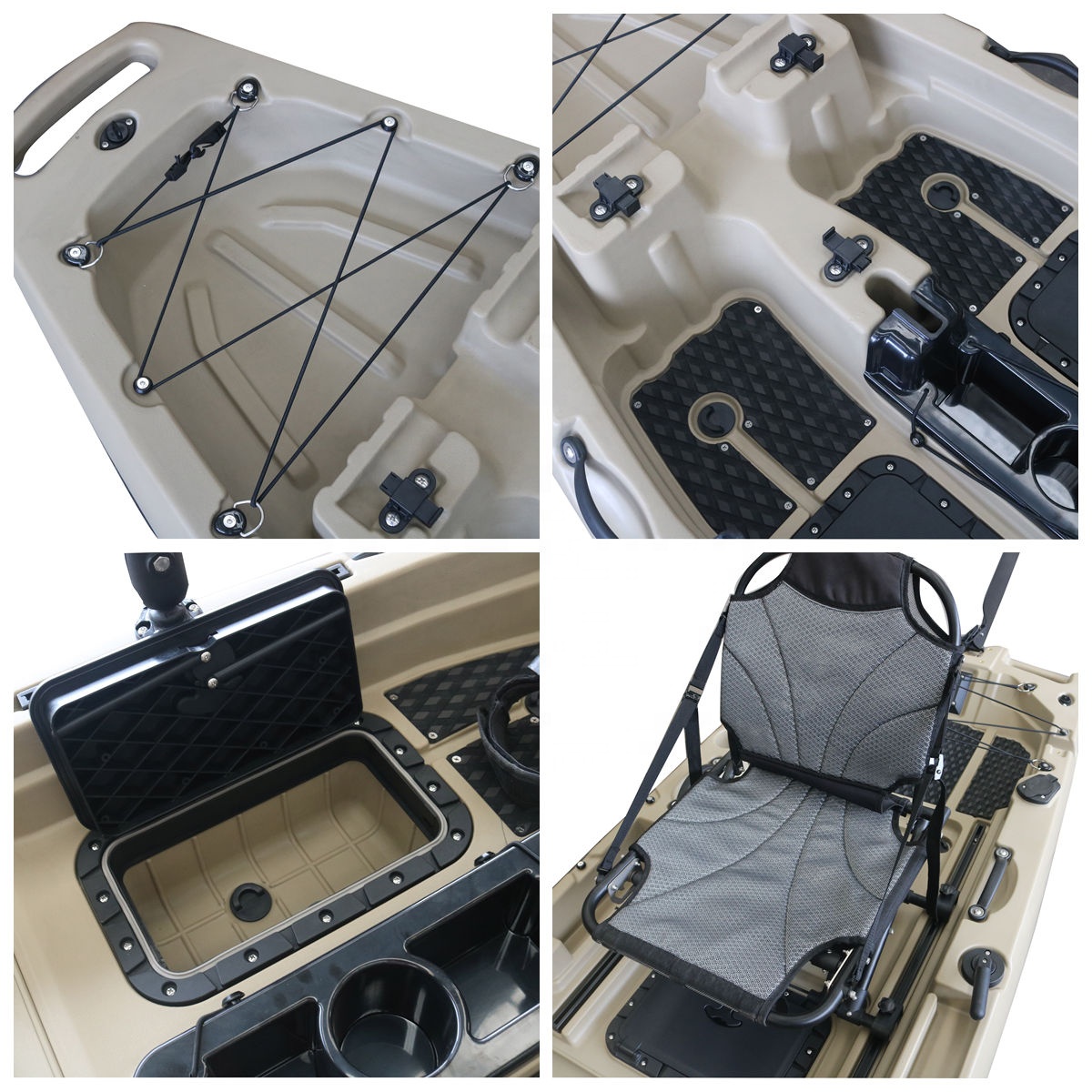 2025 NEW Modular Kayak 9.5ft P - Fishing Kayak Pedal Drive 评论和价格