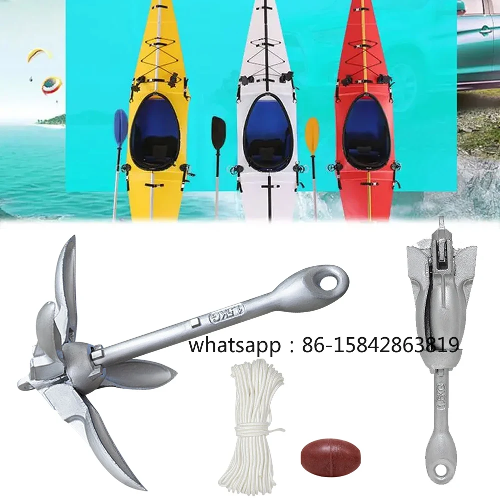 0.7KG 1.5KG Stainless Steel Fo - Fishing Kayak Anchor 评论和价格