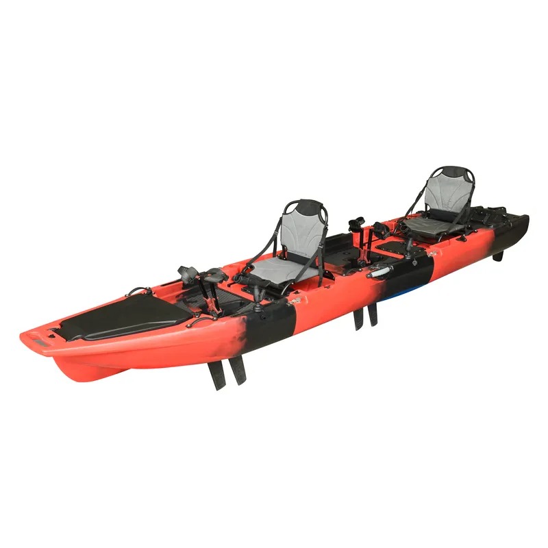 Hot Sale 14FT 2-Person Double  - Fishing Kayak Sit On Top 评论和价格