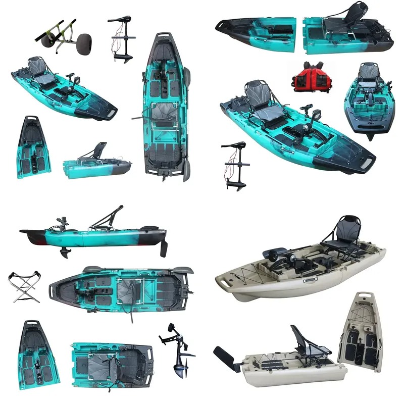 Popular 1 Person HDPE/PE Sit-O - Fishing Kayak Sit On Top 评论和价格