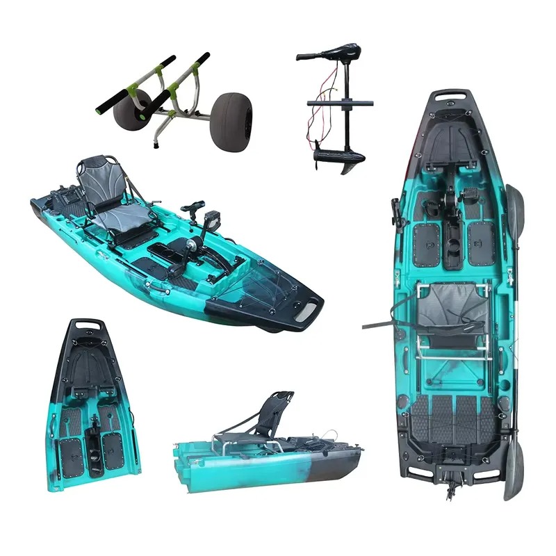 Popular 1 Person HDPE/PE Sit-O - Fishing Kayak Sit On Top 评论和价格