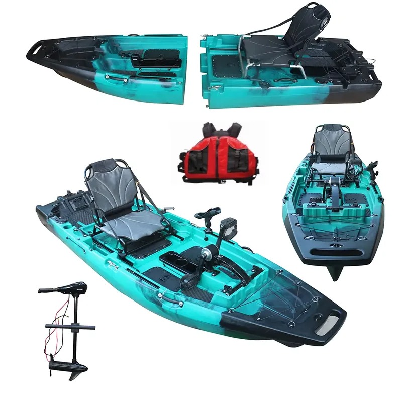 Popular 1 Person HDPE/PE Sit-O - Fishing Kayak Sit On Top 评论和价格