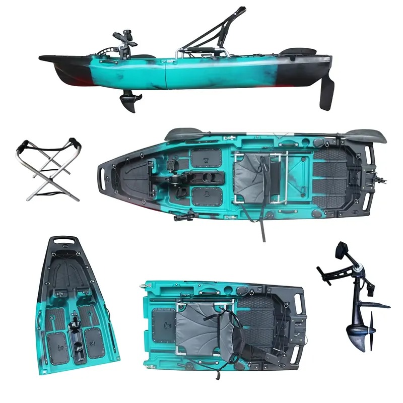 Popular 1 Person HDPE/PE Sit-O - Fishing Kayak Sit On Top 评论和价格