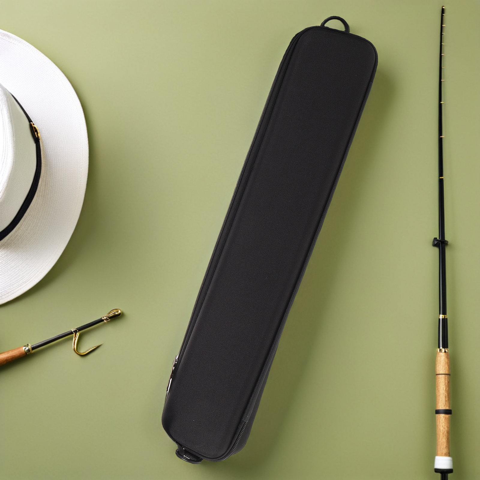 Hard Shell Fishing Rod Case Wa - Fishing Kayak Storage Bag 评论和价格