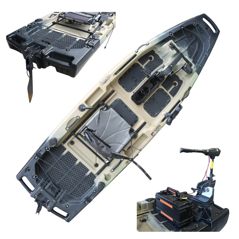 1 Person HDPE/PE Sit-On-Top CE - Fishing Kayak Sit On Top 评论和价格