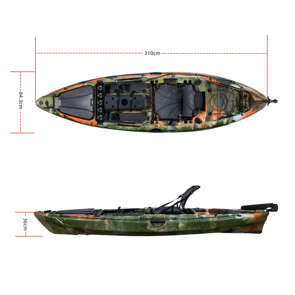 First-class Single Fishing Kay - Fishing Kayak Rod Holder 评论和价格