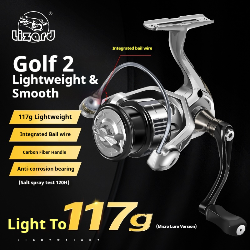 Lizard Golf 2 Metal Spool Reel - Abu Garcia Reel Max 评论和价格
